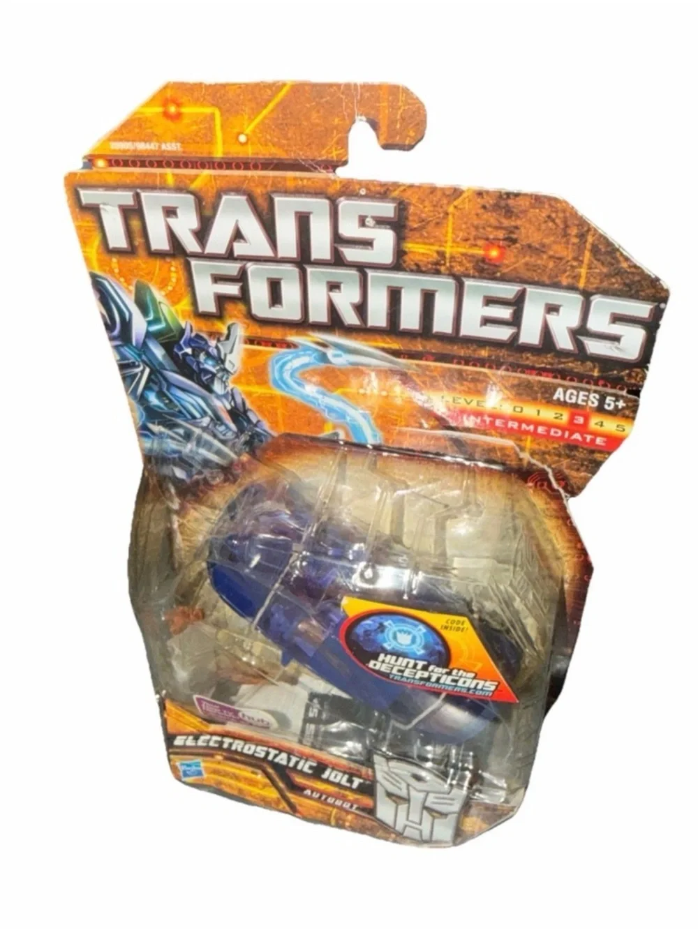 Hasbro Transformers Electrostactic Jolt Autobot Figure - Blue
